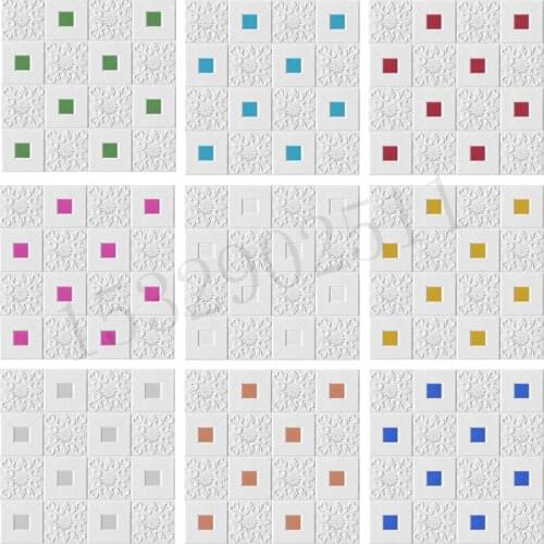 3D Brick PE Foam Wall Stickers Panels Room Decal Stone Decoration Embossed Living Room Kids Safty Bedroom Home Decor