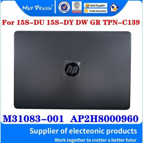 New Original M31083-001 AP2H8000960 For HP 15s-dy 15s-du 15-CS 15-DW 15-DR TPN-C139 Laptop LCD Top Cover Back Cover Dark gray