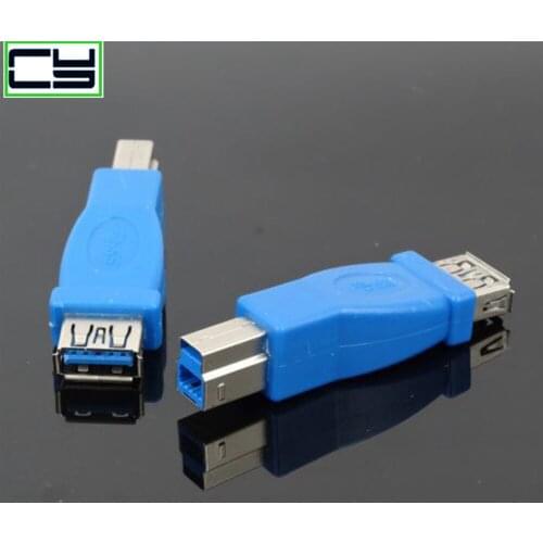 USB 3.0 A Female to USB3.0 B male Printer Adapter Connector USB3.0 Print Converter for printer scaner