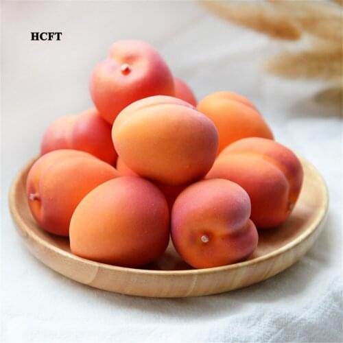 Festive Home hotel bar cafe dining room hall restaurant Shop Store decoration artificial Simulation Apricot fake fruit props
