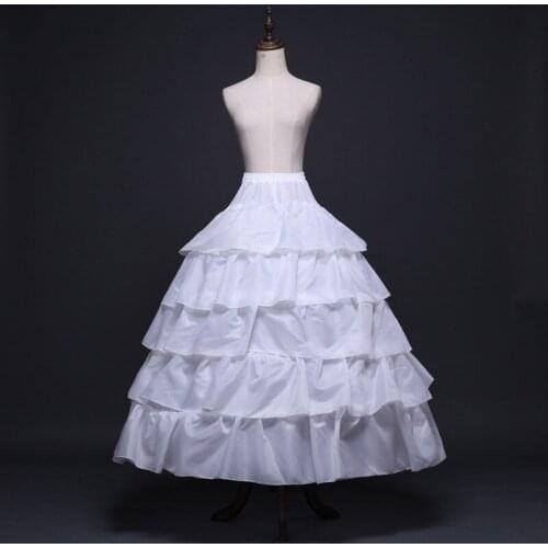 Wedding Dress Prom Costume Puffy Petticoat A347