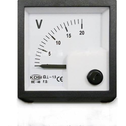 Pointer voltmeter BE-48 DC20V DC voltmeter new condition