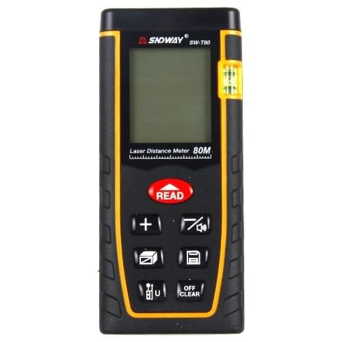 Top Quality handheld laser range finder 80m 262ft distance meter laser