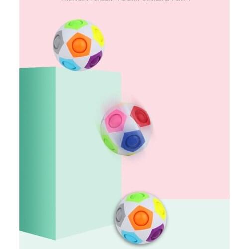 1PC Hand Spinner Sensory Fidget Gyro Cube Gyroscope for Activity Centers Mini Cube Puzzle Stimulation Interactive Ball