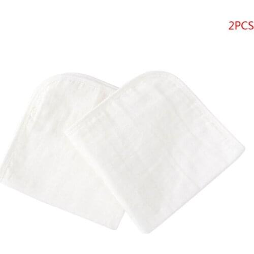 2 Pcs Newborn Baby Toddler Bibs Cotton Saliva Towel Feeding Burp Cloth Infant Scarf Bandana