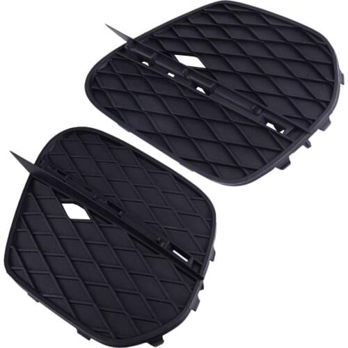 Car Front Pair Bumper Lower Grille fit for BMW X5 E70 2011-2013 (Closed Grid)