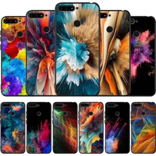 Dazzle gorgeous black Silicone Phone Case For honor 30 20 Pro 8 8X 9 10 20 Lite Mate 10 20 30 Lite Pro luxury cover Shell