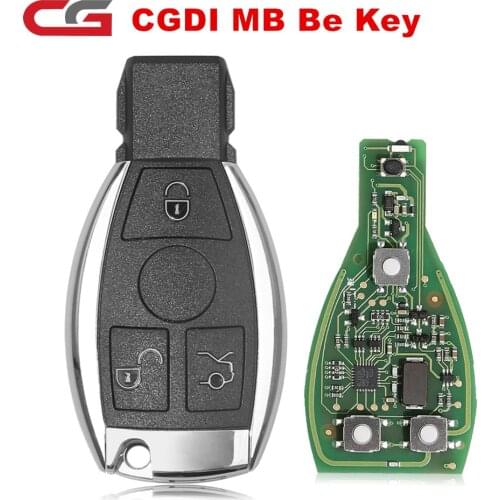 CGDI MB Be Key V1.3 Support All for Mercedes Till FBS3 315MHZ/433MHZ Get 1 Free Token for CGDI MB and 3 Button Key Shell