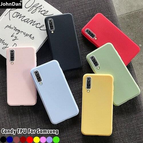 Matte TPU Case For Samsung Galaxy A50 M11 M21 M31 M31S M51 A21S A30S A70 A30 A31 A10 A40 Galaxi A51 A71 Soft Silicone Cover Case