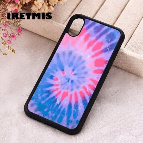 Iretmis 5 5S SE 2020 Phone Cover Case for iPhone 6 6S 7 8 Plus X Xs XR 11 12 Mini Pro Max Rubber Silicone bubblegum swirl