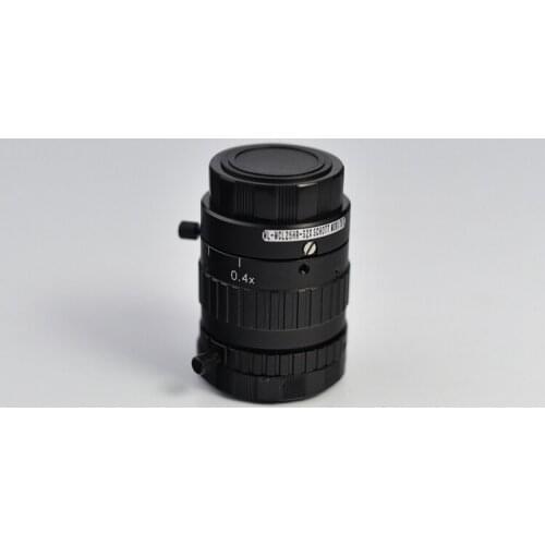 Used original MORITEX ML-MCL25HR-S2X high resolution macro lens 0.1-0.4X
