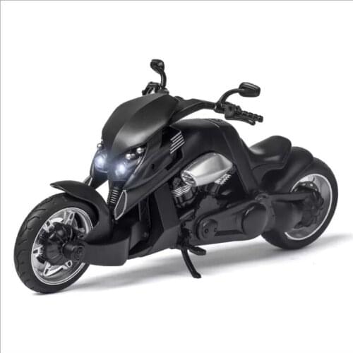 Simulation 1:12 Yamaha alloy Tyrannosaurus motorcycle model with sound and light childrens toys birthday gift