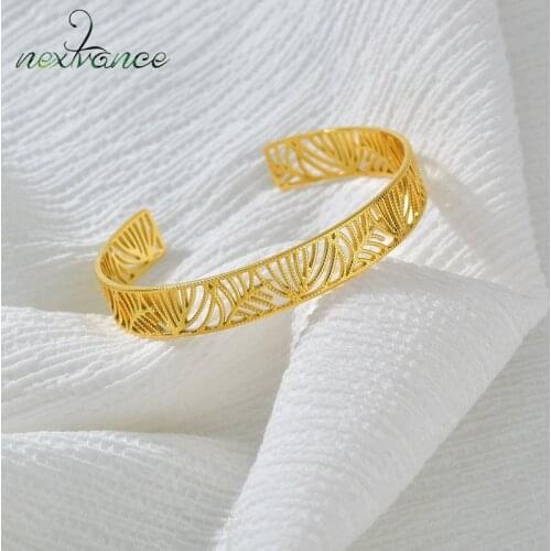 Nextvance Fashion Stainless Steel Adjustable Bracelet Gold Color Wholesale for Women Lover Anniversary Gift Jewelry dropshipping