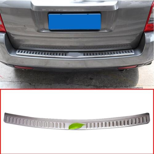 Stainless Steel Exterior Rear Trunk Bumper Scuff Plate Door Sill Accessories For Land Rover Freelander 2 2008-2016 Car Styling