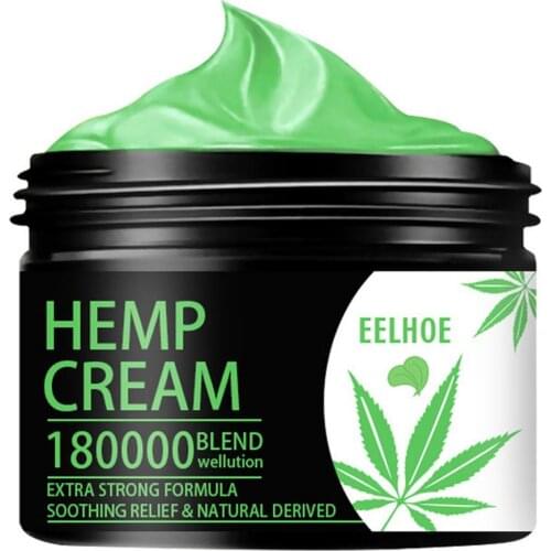 Natural Hemp Cream Anti-inflammation Hemp Oil Relieves Inflammation Of Muscles Joints Backs Knees High-strength Hemp Oil Extract