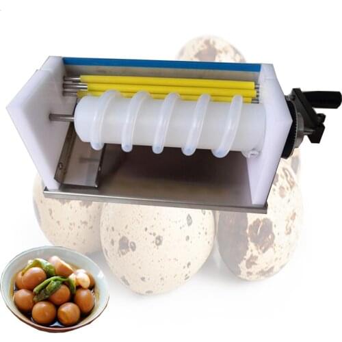 2020 Small Manual Eggs husk machine boiled bird egg peeler Quail Egg Peeling machine Egg Shell Removing Machine egg sheller