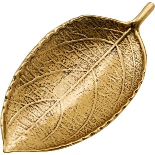 New Leaf Style Cigarette Cigar Metal Golden Ashtray Single Cigar Cigarette Ash Tray Travel Tobacco Smoking Tool For Cohiba