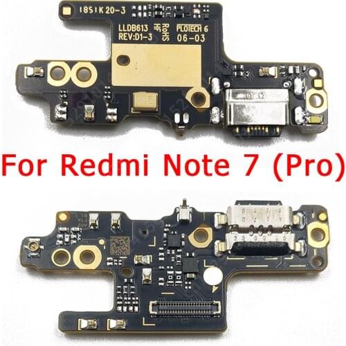 Original Charge Board for Xiaomi Redmi Note 7 Pro USB PCB Connector Flex Cable Replacement Parts Charging Port for Redmi Note 7