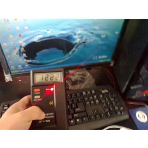 Manufacture and wholesale mobile phone radiation detector Electromagnetic tester. anti radiation tester DT1130free shiping