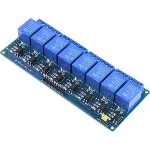 1 2 4 8 Channel DC 5V Relay Module with Optocoupler Output 1 2 4 8 way relay module Expansion Board for Raspberry Pi