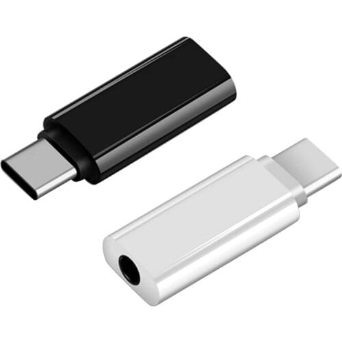 Compatible with Most Type-C to 3.5mm Digital Audio Adapter Cable C to 3.5mm Headphone Jack Adapter Fast Transmission
