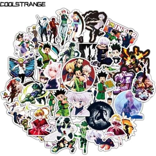 10/30/50Pcs Hunter X Hunter Anime Stickers For Laptop Refrigerator Motorcycle Skateboard Scrapbook Toy Gift Pvc Waterproof