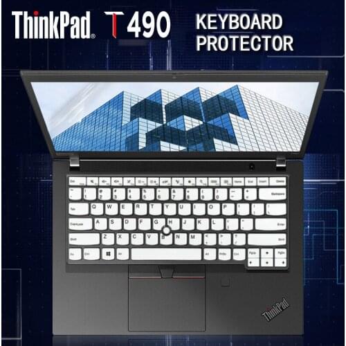 2 X Silicone keyboard Guard Cover Protector For ThinkPad T480 T490 T490S T495 E485 T470 E495 P43S L380 L390 L480 R480 R490