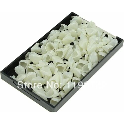 50 Pcs Dental Materials Mixed Type Temporary Crown Anteriors Front Veneer Nature Color Teeth Dentist Products