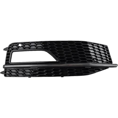 8K0807682 8K0807682L ABS Gloss Black Right Front Bumper Lower Fog Light Grill Grille Fit for Audi A4 B8 S-Line S4 2015 2014 2013