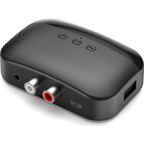 Bluetooth Receiver NFC 5.0 Adapter Hands-Free Call Support TF Card U Disk to Play Music