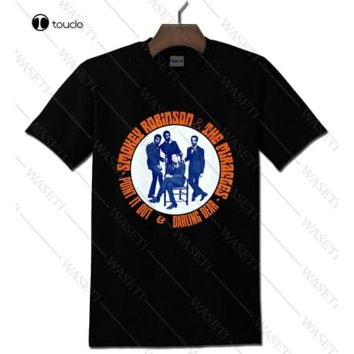 Smokey Robinson & The Miracles Black T-Shirt S - 5Xl Tee Shirt