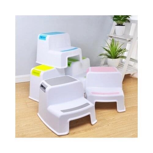 Plastic childrens stools Kindergarten baby washbasin footstools Non-slip ascending ladders step stools
