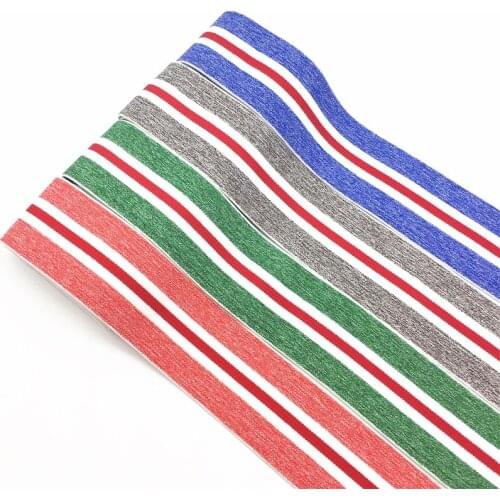4cm Colorful Striped Rubber Elastic Band Nylon Shoulder Bottom Straps Elastic Ribbon for DIY Sewing Garment Accessories 1meter