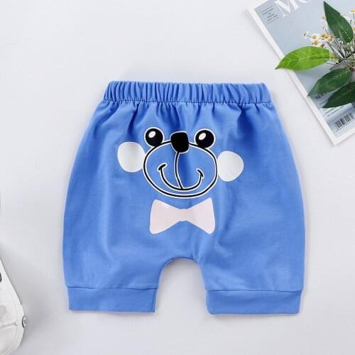 Summer Baby Shorts Cartoon Unisex Kids Shorts Cotton Children Kids Boys Girls Bottom Pants Toddler Newborn Infant Pp Pant