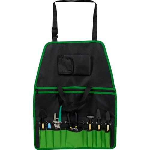 Multifunctional Tool Apron Freely Adjustable Multi Pockets Multifunction Waterproof Carpenter garden work apron Tool For Working