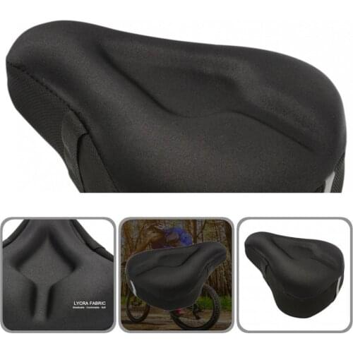 Anti-slip Surface Mesh Fabric Lightweight Breathable Anti-slip Surface Bike Saddle Cover for Bicycle