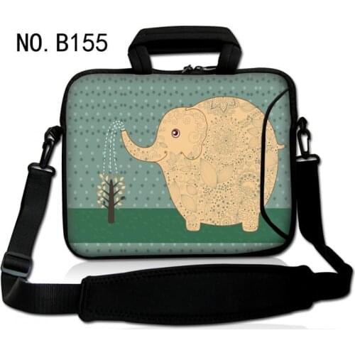 Elephant Laptop Bag 13.3 14 15.6 inch Notebook Bag Sleeve For Macbook Air Pro 13 15 Computer Shoulder Handbag Briefcase Bag