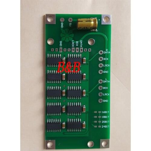 NOS DAC/I2S NOS Decoder Shifter Board and I2S Data Conversion Right-Aligned