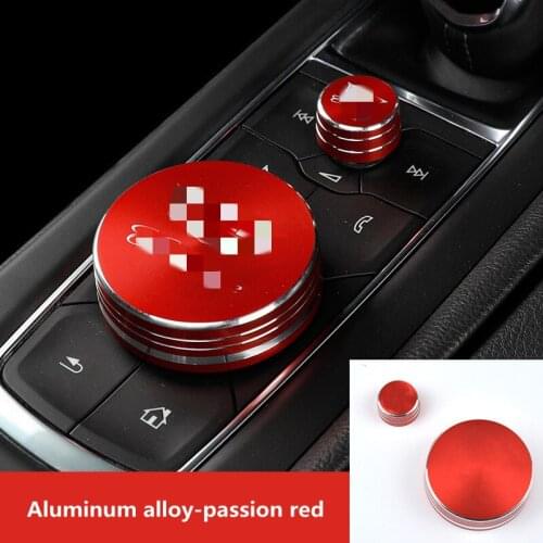 Suitable for Cadillac CT5 CT6 XT4 XT5 XT6 ATSL central control knob decorative ring cover interior upgrade modification