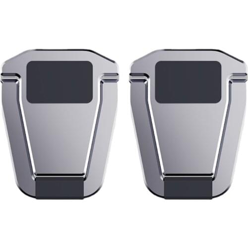 11UB Luminum Alloy Mini Laptop Stand Silicone Non-slip Folding Invisible Raised Frame 2PCS Convenient with Traceless Paste