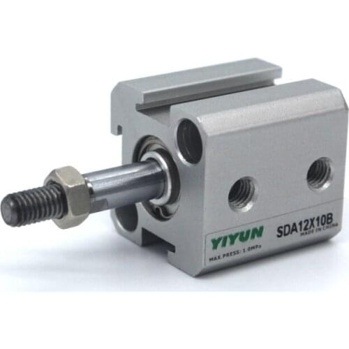 SDA12X20S SDA12X20B SDA12X20SB SDA12X25S SDA12X25B SDA12X25SB SDA12X30S SDA12X30B SDA12X30SB YIYUN Pneumatic cylinder SDA SDA12