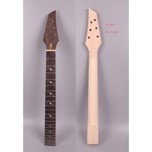 Electric guitar neck replacement Rosewood fretboard 22 fret 25.5 inch Tai Chi inlay