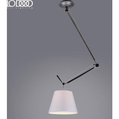 LODOOO Nordic Modern Ideal suspension luminaire Pendant Light For Office Study Room Minimalism E27 Rotating Hanging Pendant Lamp