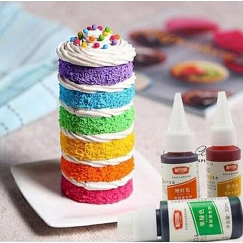 1PCS 30ml Fondant Macaron Cream Food Coloring Baking Edible Pigment Cake Paste Decoration Baking & Pastry Tools