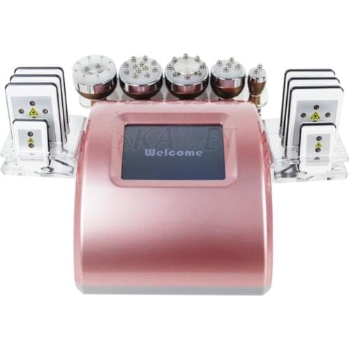 6 In 1 Laser RF 40K Cavitation Body Shaping Slimming Vacuum Lipo System Beauty Machine