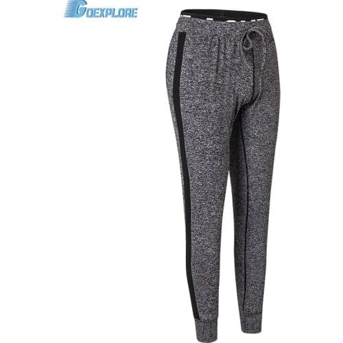 Goexplore Yoga Pants Women Loose Breathable Wide Leg Running Pants Yoga Leggings Elastic High Waist Sport Leggings Female
