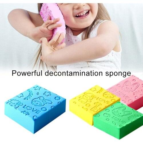 Bath Sponge Exfoliating/Dead Skin Removing Sponge Body Massage Cleaning Shower Brush Bath Tool Bathroom For Kids Adult