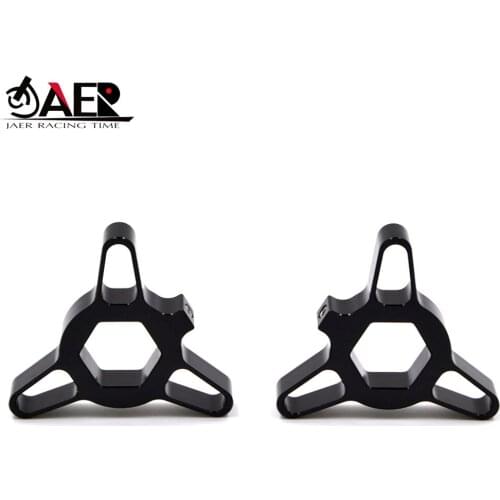 JAER Motorcycle 19mm CNC Fork Preload Adjusters for BMW F800GS 2008-2010 for Suzuki GSXR600 GSXR750 2006-2012 GSX650F 2008-2010