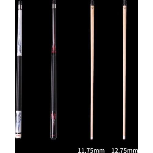 CUPPA Brand ZL Model Tiger Brand Tip 11.75mm 12.75mm Pool Cue Stick Hard Canada Maple Shaft