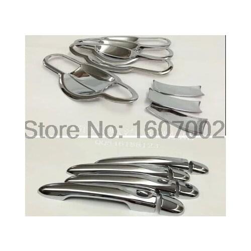 For Renault Captur 2015 2016 ABS Chrome Side Door Handle Cover Bowl Trim Car Styling Accessories Covers